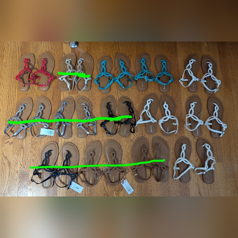 Target Curly Braided Strap Sandals Collection